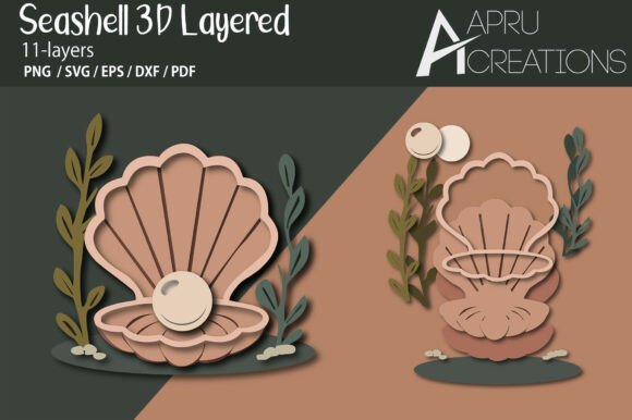 3D Layered Seashell SVG: A Designer’s Stitch Review