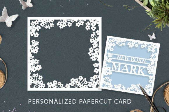 3D SVG Baby Card: Personalised Laser Design Review