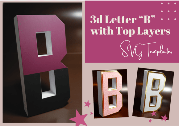 3D SVG Letter B for Birthdays: A Designer’s Review for Real Publishing Use