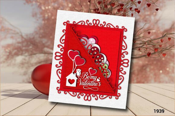 Be My Valentine 3D SVG for Valentine's Day Sales