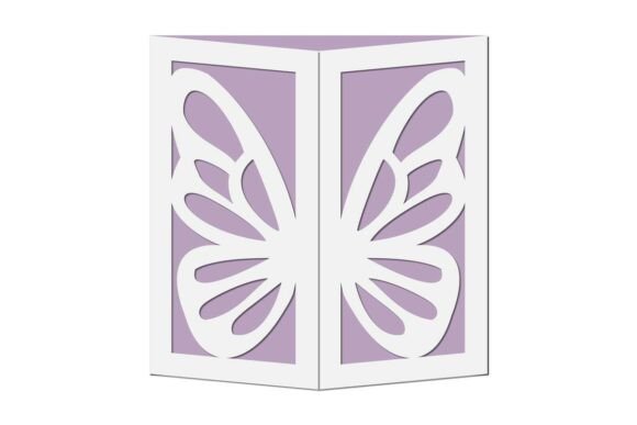 Cut Out Butterfly 3D SVG for Greeting Cards