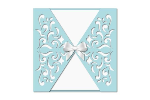Decorative Cutout Gate Fold Card 3D SVG Review