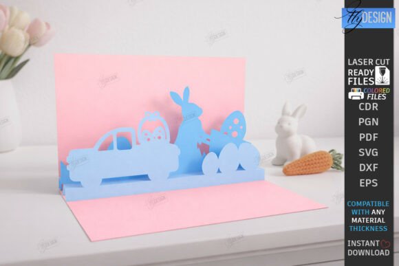 Easter 3D SVG Paper Card: Editorial Design Review