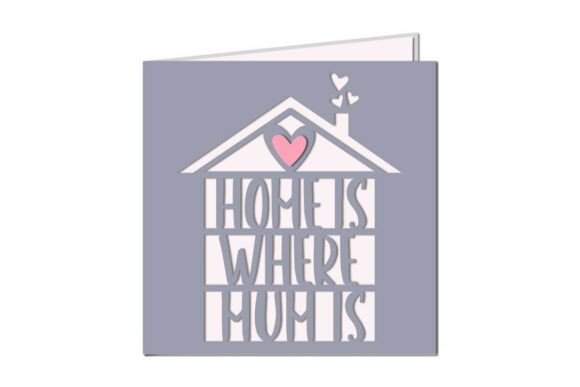 Home is Where Mum is Cutout Card Review